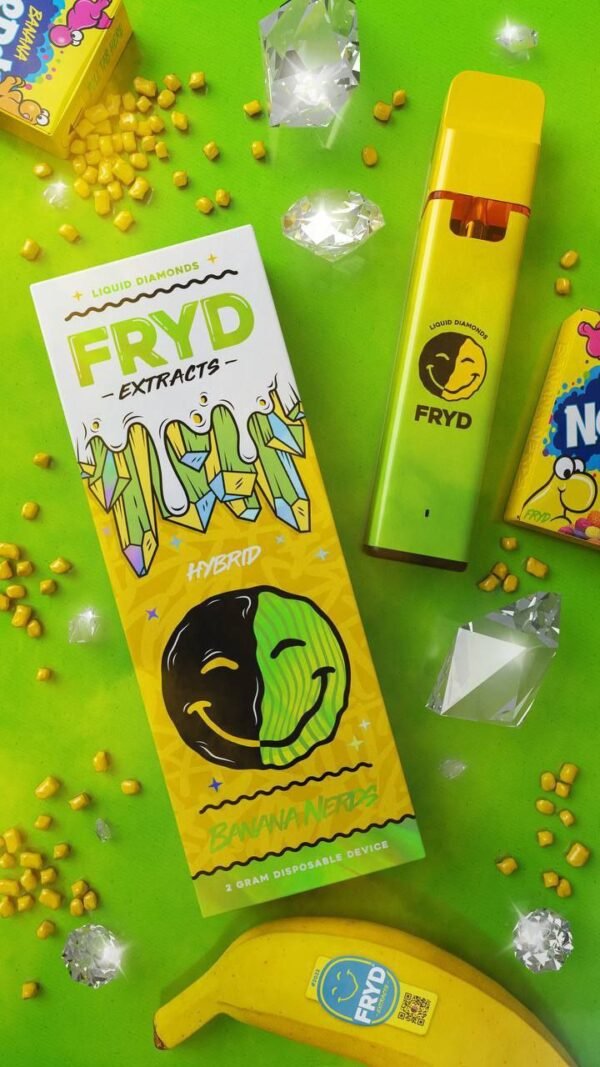 BANANA RUNTZ FRYD FLAVOR - FRYD BARS CARTS