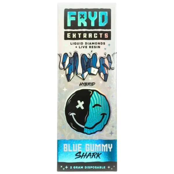 BLUE GUMMY SHARK FRYD - FRYD BARS CARTS