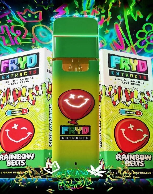 FRYD DISPOSABLE RAINBOW BELTS - FRYD