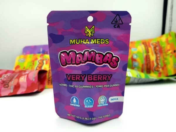 MUHA MEDS MAMBAS GUMMIES - VERY BERRY