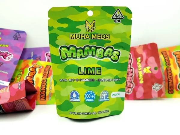 MUHA MEDS MAMBAS GUMMIES - LIME