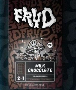 Fryd psychedelic chocolate bar review Milk Chocolate