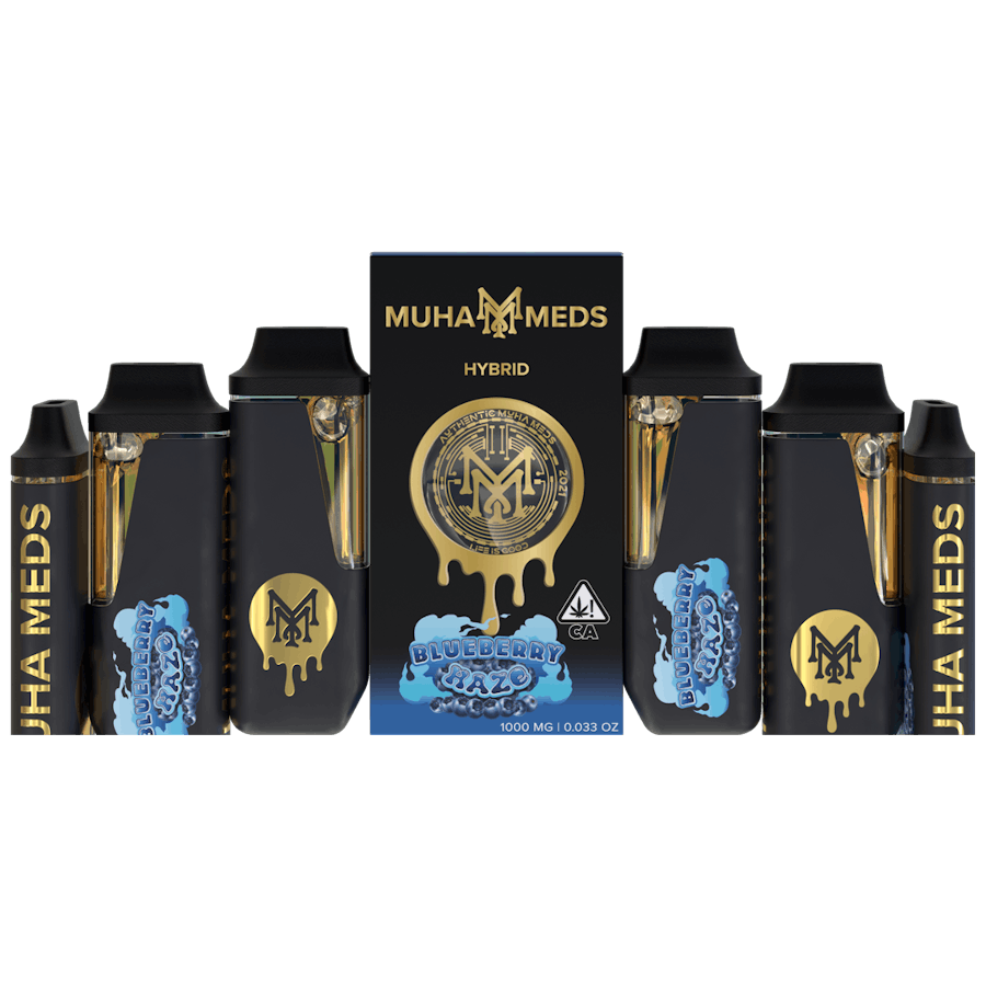 Muha Meds Blueberry Haze 2g Cartridge - Premium Cannabis Experience | Official Muha Med Shop