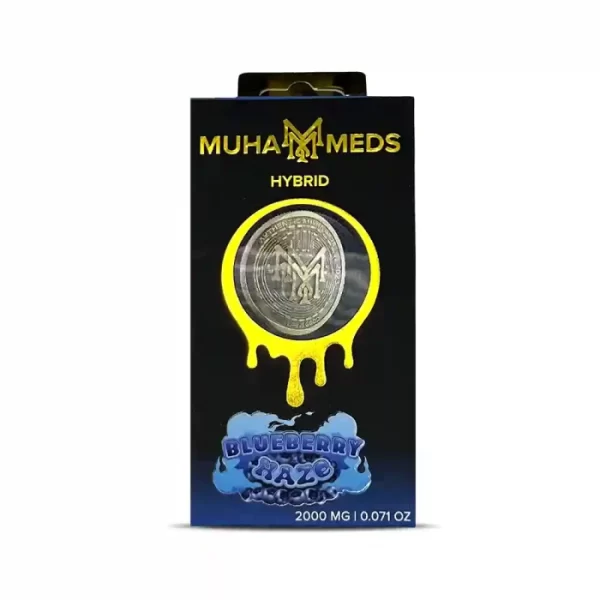 Muha Meds Blueberry Haze 2g Cartridge - Premium Cannabis Experience | Official Muha Med Shop